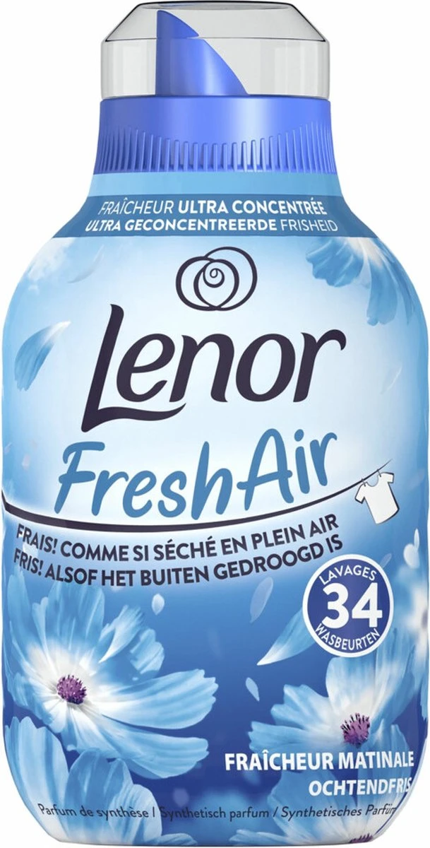 Lenor Wasverzachter Fresh Air Ochtendfris 476 ml Lenor Wasverzachter Fresh Air Ochtendfris 476 Ml -Huishoudelijke Artikelen Winkel 609x1200 2