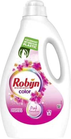 Robijn Color Pink Sensation Vloeibaar Wasmiddel - 5 X 36 Wasbeurten - Voordeelverpakking -Huishoudelijke Artikelen Winkel 616x1200 2