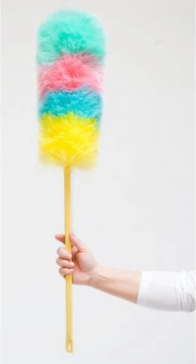 Plumeau met uitschuifsteel Merkloos Plumeau Met Uitschuifsteel -Huishoudelijke Artikelen Winkel