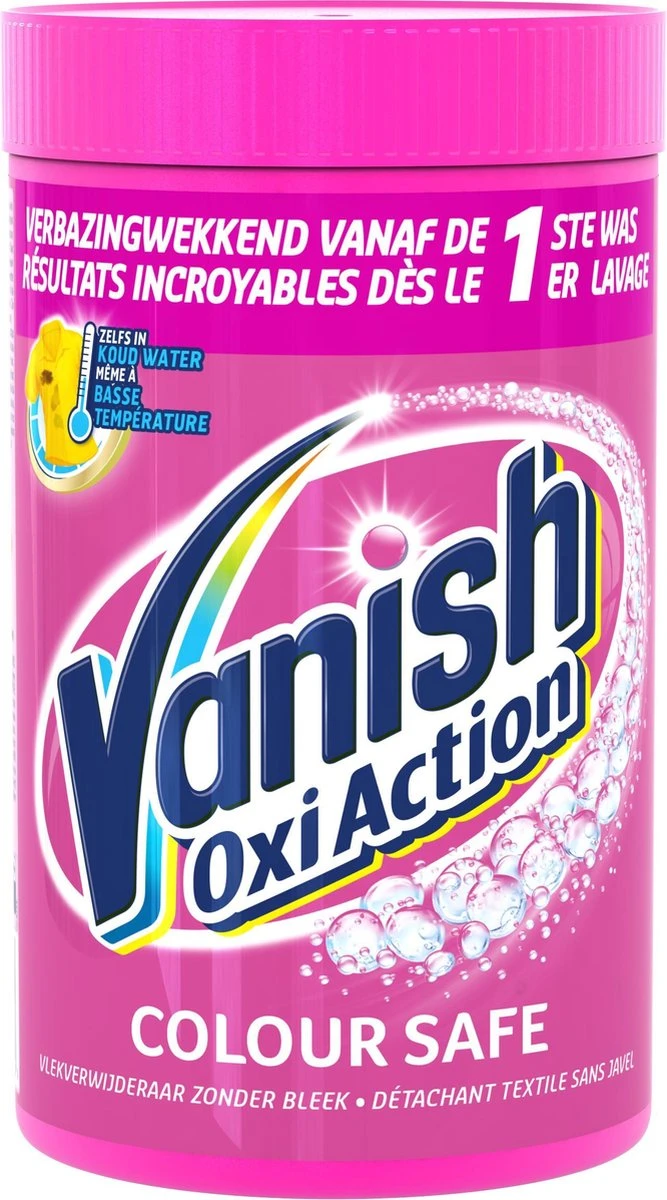 Vanish Oxi Action Colour Safe Base Poeder - Voor Witte en Gekleurde Was - 1,5kg x3 Vanish Oxi Action Colour Safe Base Poeder - Voor Witte En Gekleurde Was - 1,5kg X3 -Huishoudelijke Artikelen Winkel