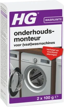 HG Onderhoudsmonteur - 2 X 100 Ml - Verhelpt En Voorkomt Storingen - Voor Een Langere Levensduur Van De Vaatwasser En Wasmachine - Biologisch Afbreekbaar -Huishoudelijke Artikelen Winkel 723x1200 1