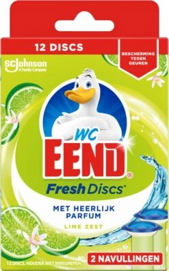 WC Eend Fresh Discs Navul Duo Lime 72 Ml -Huishoudelijke Artikelen Winkel 752x1200