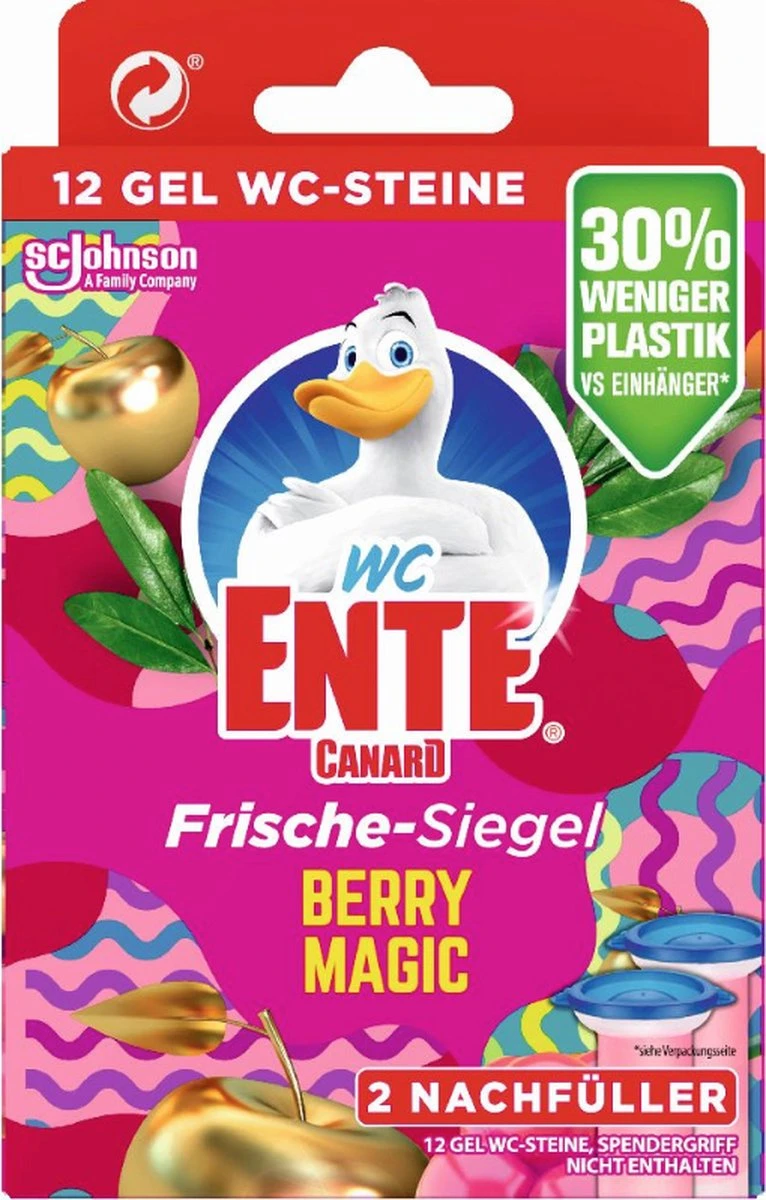 WC-Eend | WC-Ente | WC-Canard | Toilet Duck Fresh Disc Berry Magic | Navulverpakking | 2 Navullingen met 12 Gel blokjes | Voordeelverpakking WC-Eend | WC-Ente | WC-Canard | Toilet Duck Fresh Disc Berry Magic | Navulverpakking | 2 Navullingen Met 12 Gel Blokjes | Voordeelverpakking -Huishoudelijke Artikelen Winkel 766x1200 1