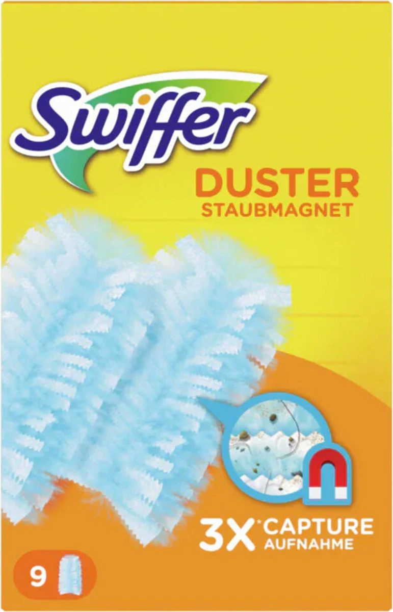 Swiffer Duster Trap & Lock - 9 Stuks - Navul Stofdoekjes Swiffer Duster Trap & Lock - 9 Stuks - Navul Stofdoekjes -Huishoudelijke Artikelen Winkel 771x1200 2