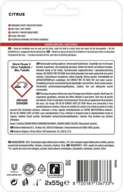 Glorix Power 5 Toiletblokken - Citroen - 7 X 2 Stuks - Voordeelverpakking 7 Glorix Power 5 Toiletblokken - Citroen - 7 X 2 Stuks - Voordeelverpakking -Huishoudelijke Artikelen Winkel 774x1200 1
