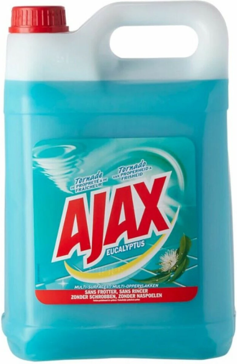 Ajax Allesreiniger Eucalyptus 2 x 5L - Voordeelverpakking Ajax® Ajax Allesreiniger Eucalyptus 2 X 5L - Voordeelverpakking -Huishoudelijke Artikelen Winkel 781x1200 1