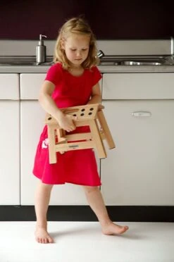 PUHLMANN - Inklapbare Kruk, JAMES, Hout, 23 Cm Hoog, Max 150 Kilo -Huishoudelijke Artikelen Winkel 797x1200 3