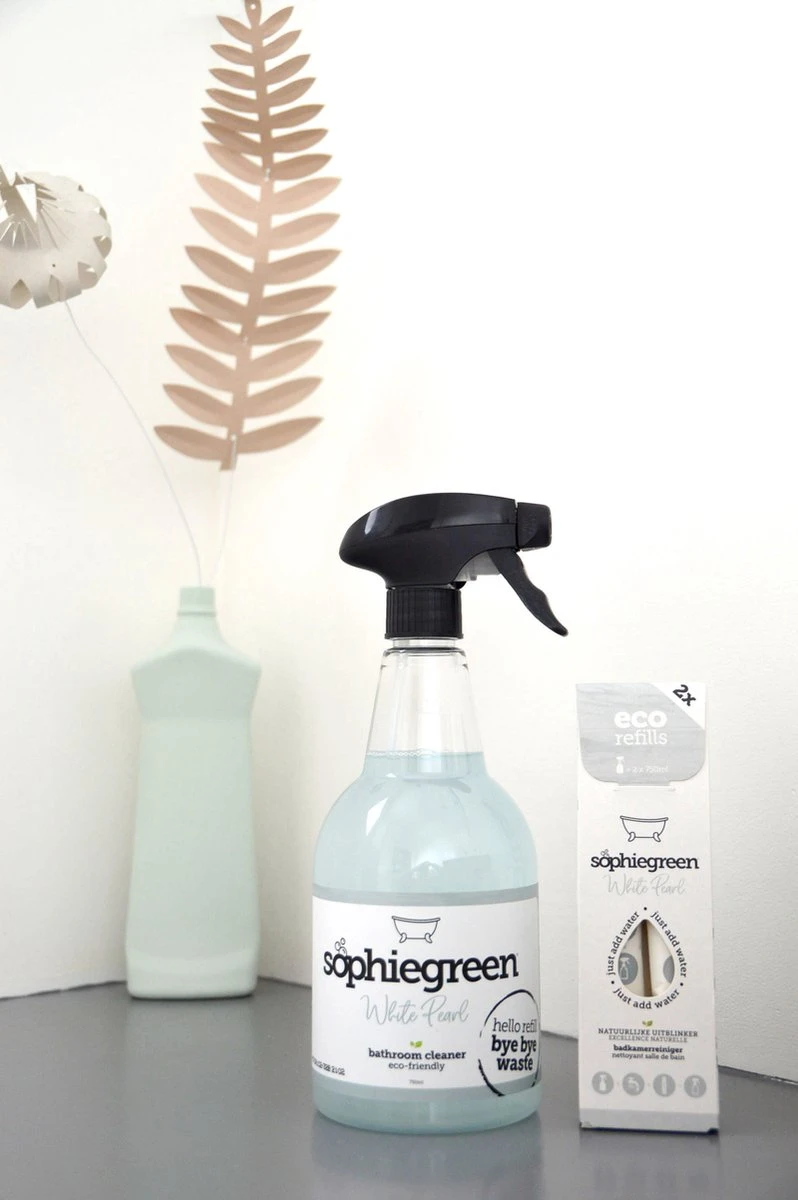 SophieGreen White Pearl Badkamerreiniger 3x2 navullingen (=6x750 ml) SophieGreen White Pearl Badkamerreiniger 3x2 Navullingen (=6x750 Ml) -Huishoudelijke Artikelen Winkel 798x1200 7