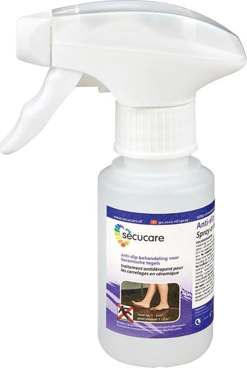 Secucare Anti slip spray 100ml - Antislip voor tegelvloeren Secucare Anti Slip Spray 100ml - Antislip Voor Tegelvloeren -Huishoudelijke Artikelen Winkel 808x1200 5