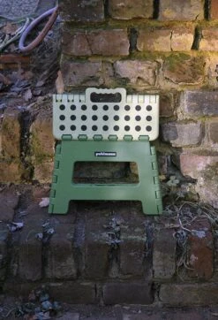 PUHLMANN - Inklapbare Kruk, JAMES, Plastic, Groen, 22 Cm Hoog, Max 100kilo -Huishoudelijke Artikelen Winkel 819x1200