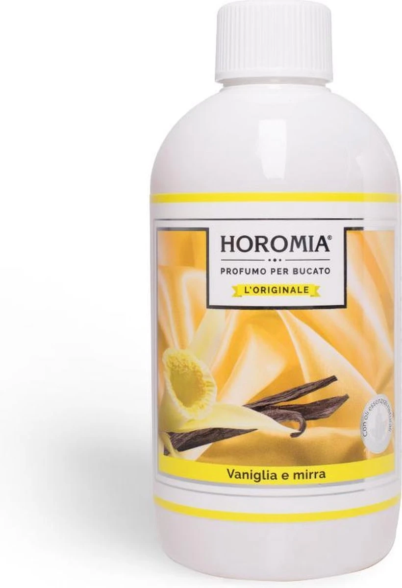 Horomia Wasparfum Vaniglia-e-Mirra - 500ml Horomia Wasparfum Vaniglia-e-Mirra - 500ml -Huishoudelijke Artikelen Winkel