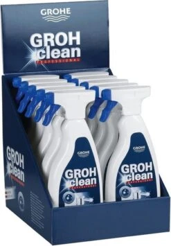 GROHE Grohclean Sproeiflacon Reiniger - 500 Ml - Schoonmaakmiddel - 48166000 -Huishoudelijke Artikelen Winkel 836x1200 1
