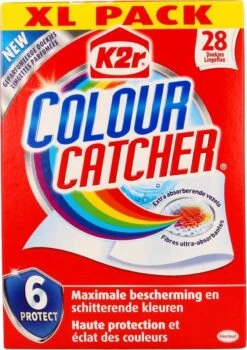 K2r Colour Catcher - Anti Kleurdoorloopdoekjes - Kleurbeschermer - 28 Stuks -Huishoudelijke Artikelen Winkel 846x1200