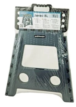 PUHLMANN - Inklapbare Kruk, JAMES, Plastic, Grijs, 40 Cm Hoog, Max 90 Kilo 4 PUHLMANN - Inklapbare Kruk, JAMES, Plastic, Grijs, 40 Cm Hoog, Max 90 Kilo -Huishoudelijke Artikelen Winkel 850x1200