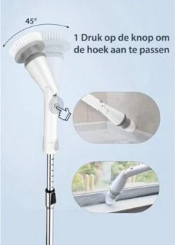 Elektrische Scrubber - Veelzijdige Schrobborstel - Elektrische Schoonmaakborstel - Binnen En Buiten Schoonmaken -Huishoudelijke Artikelen Winkel 859x1200 2