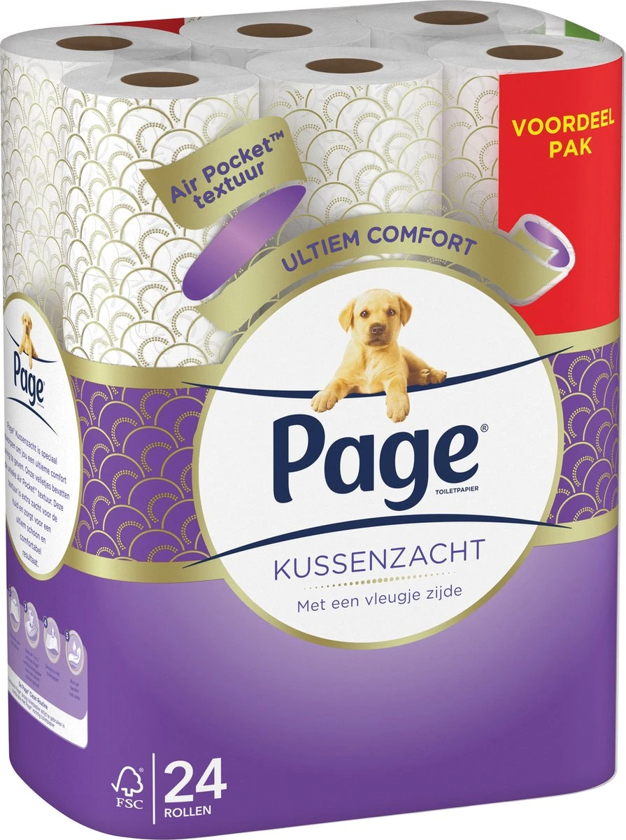 Page toiletpapier - Kussenzacht wc papier - voordeelverpakking - 24 rollen Page Toiletpapier - Kussenzacht Wc Papier - Voordeelverpakking - 24 Rollen -Huishoudelijke Artikelen Winkel 895x1200 1