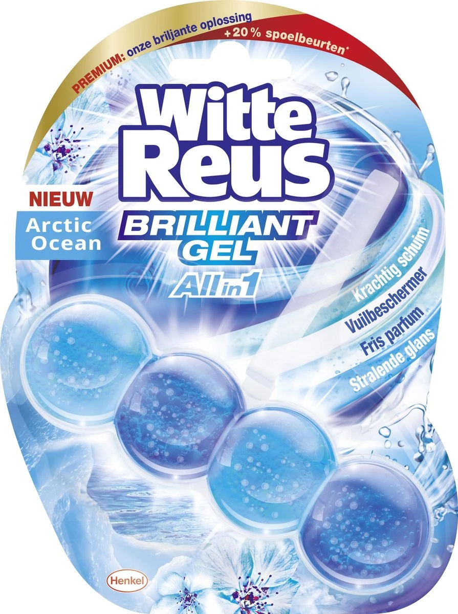 Witte Reus Brilliant Gel Allin1 Toiletblok - Arctic Ocean - WC Blokjes Voordeelverpakking - 11 Stuks Witte Reus Brilliant Gel Allin1 Toiletblok - Arctic Ocean - WC Blokjes Voordeelverpakking - 11 Stuks -Huishoudelijke Artikelen Winkel 895x1200 6