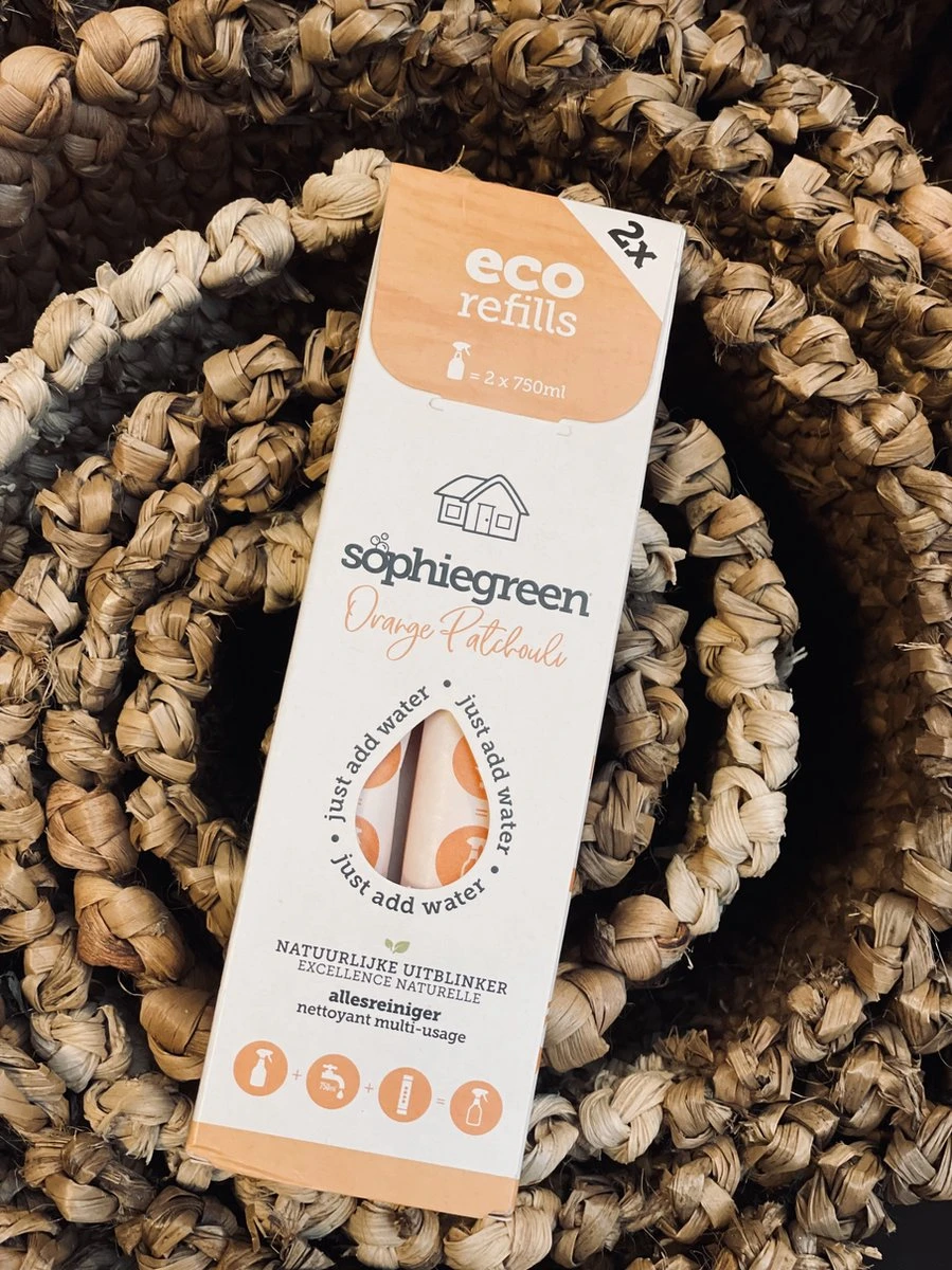 SophieGreen Orange Patchouli Allesreinigers 3x2 navullingen (=6x750 ml) SophieGreen Orange Patchouli Allesreinigers 3x2 Navullingen (=6x750 Ml) -Huishoudelijke Artikelen Winkel 899x1200 4