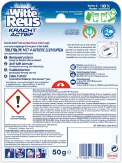 Witte Reus Kracht Actief Toiletblok - Bloesem - WC Blokjes Voordeelverpakking - 10 Stuks -Huishoudelijke Artikelen Winkel 901x1200 5