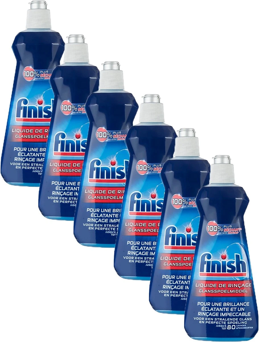 Finish Glansspoelmiddel Regular Vaatwasmiddel - 6x 400 mL - Voordeelpak Finish Glansspoelmiddel Regular Vaatwasmiddel - 6x 400 ML - Voordeelpak -Huishoudelijke Artikelen Winkel