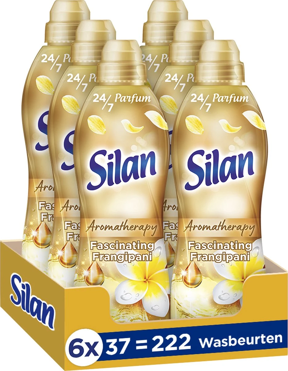 Silan Aroma Therapy Fascinating Frangipani Wasverzachter - 6 x 37 wasbeurten - Voordeelverpakking Silan Aroma Therapy Fascinating Frangipani Wasverzachter - 6 X 37 Wasbeurten - Voordeelverpakking -Huishoudelijke Artikelen Winkel 934x1200 1