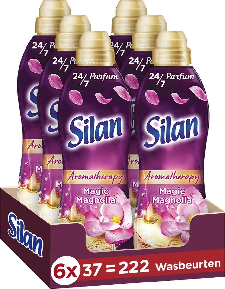 Silan Aroma Therapy Magic Magnolia Wasverzachter - 6 x 37 wasbeurten - Voordeelverpakking Silan Aroma Therapy Magic Magnolia Wasverzachter - 6 X 37 Wasbeurten - Voordeelverpakking -Huishoudelijke Artikelen Winkel 935x1200 2