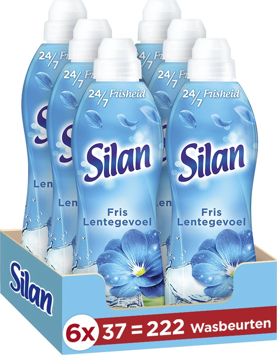 Silan Fris Lentegevoel Wasverzachter - 6 x 37 wasbeurten - Voordeelverpakking Silan Fris Lentegevoel Wasverzachter - 6 X 37 Wasbeurten - Voordeelverpakking -Huishoudelijke Artikelen Winkel 936x1200 4