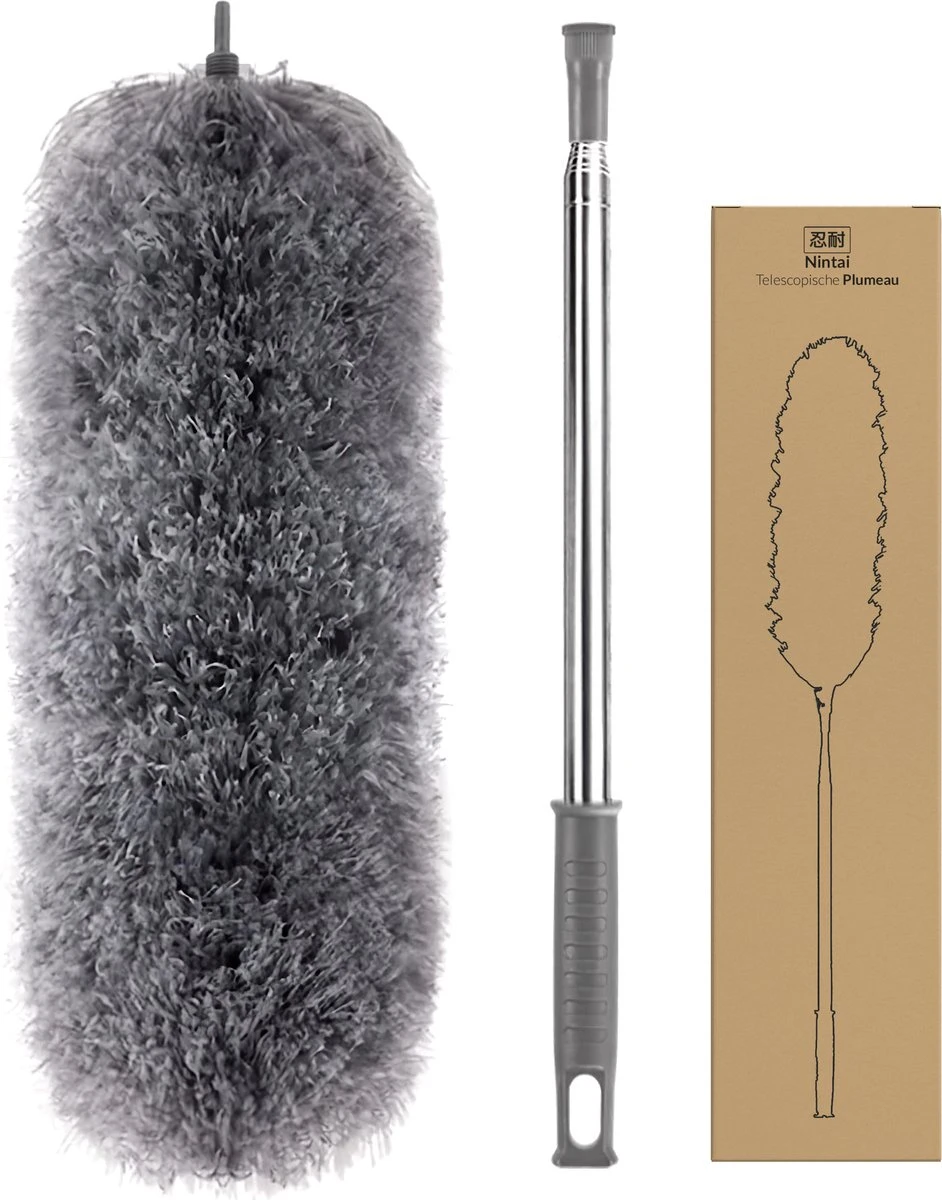 Plumeau uitschuifbaar tot 280cm - RVS - Telescopisch - Plumeau met telescoopsteel - 360° flexibel Plumeau Uitschuifbaar Tot 280cm - RVS - Telescopisch - Plumeau Met Telescoopsteel - 360° Flexibel -Huishoudelijke Artikelen Winkel 942x1200 2