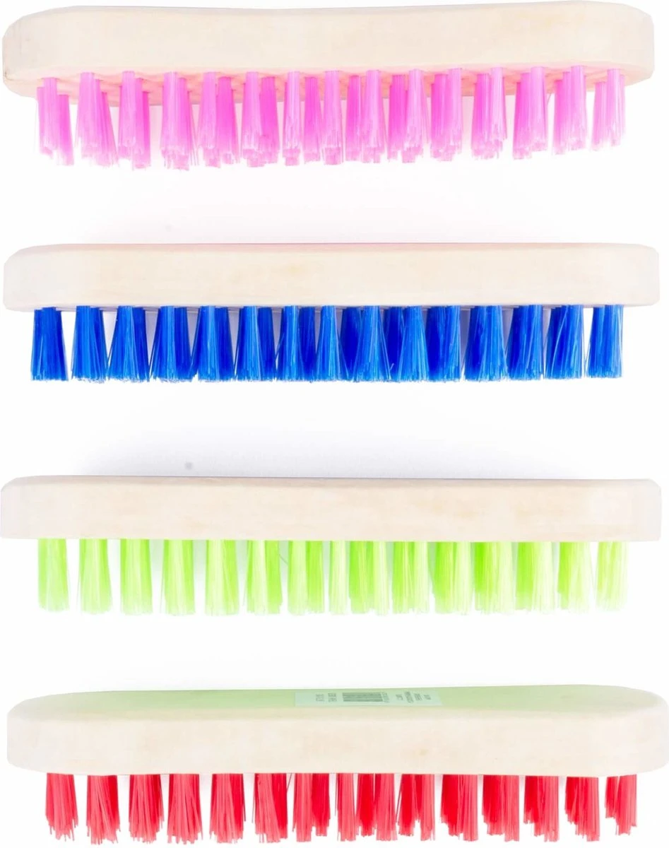 Benson Schrobborstel Hout - Mix Kleur - Prijs per Stuk Benson Schrobborstel Hout - Mix Kleur - Prijs Per Stuk -Huishoudelijke Artikelen Winkel 947x1200 6