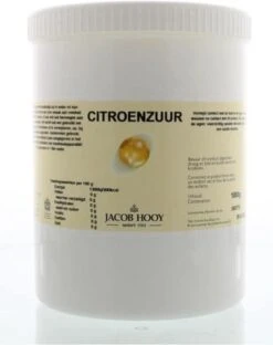 Jacob Hooy Citroenzuur Meelkristal 1 Kg -Huishoudelijke Artikelen Winkel 949x1200 1