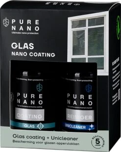 PURE NANO Glas - Nano Coating Voor 5 Jaar Heldere Ramen Met Minder Schoonmaakwerk - 250 Ml -Huishoudelijke Artikelen Winkel 956x1200 4