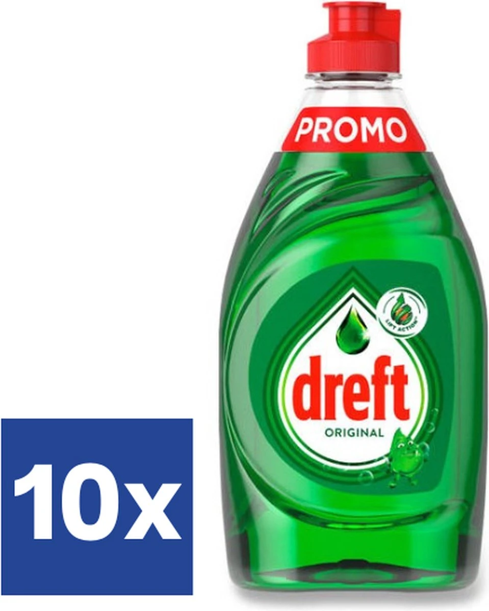 Dreft original Afwasmiddel (Voordeelverpakking) - 10 x 330 ml Dreft Original Afwasmiddel (Voordeelverpakking) - 10 X 330 Ml -Huishoudelijke Artikelen Winkel 959x1200 2