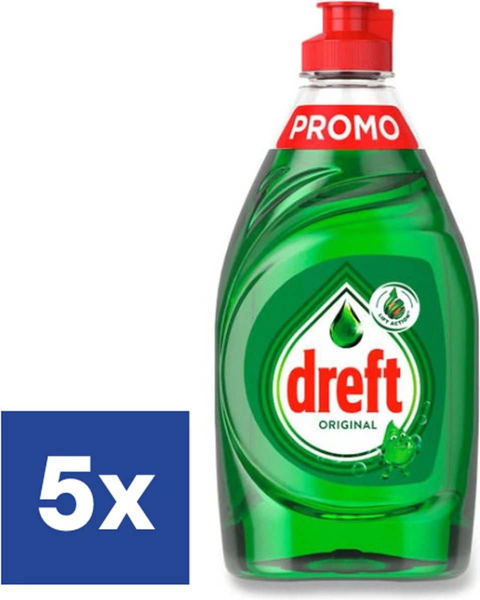 Dreft original Afwasmiddel - 5 x 330 ml Dreft Original Afwasmiddel - 5 X 330 Ml -Huishoudelijke Artikelen Winkel 959x1200 3