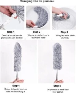 7Style Collection - Microvezel Plumeau Met Uitschuifbare Telescoopsteel Tot 280 CM - Ragebol RVS -Huishoudelijke Artikelen Winkel 987x1200 1