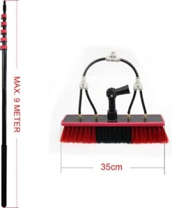 Kibani Telescoop Borstel 9m - Telescoopsteel Ramenwassen - Telescoopsteel Met Borstel - Telescoopsteel - Telescoopsteel Met Waterdoorvoer - Ramenwassen - Raamwisser Met Telescoopsteel - Raamwisser - Telescoopstelen -Huishoudelijke Artikelen Winkel 996x1200 3